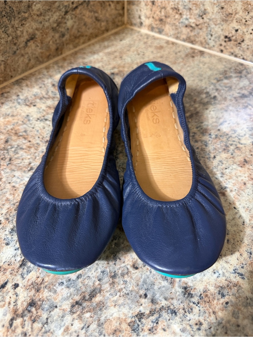 Tieks by Gavrieli navy size 8 flat shoes